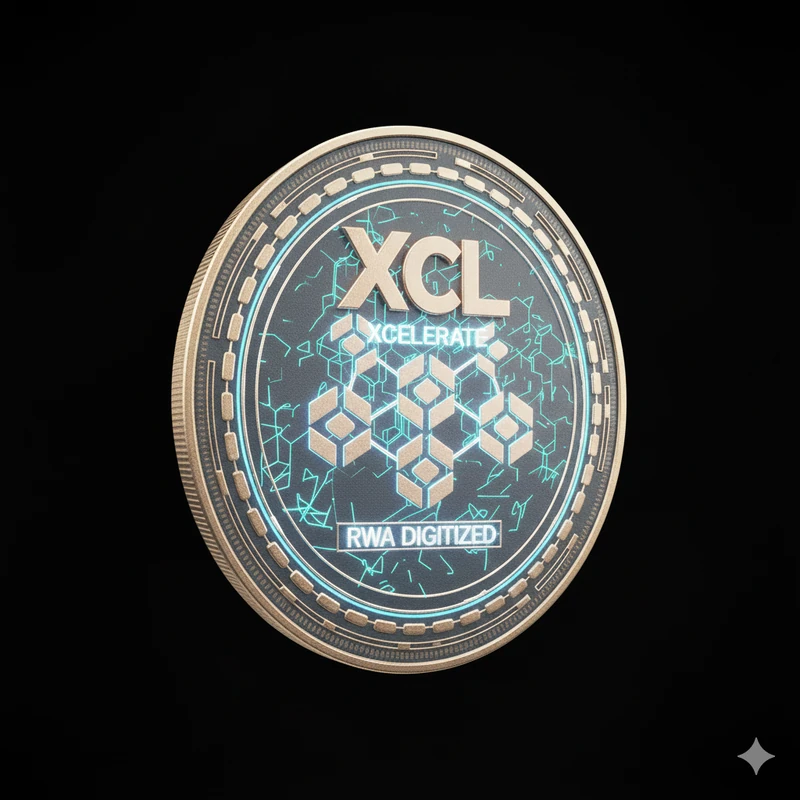 Widok tokena XCL z tyłu